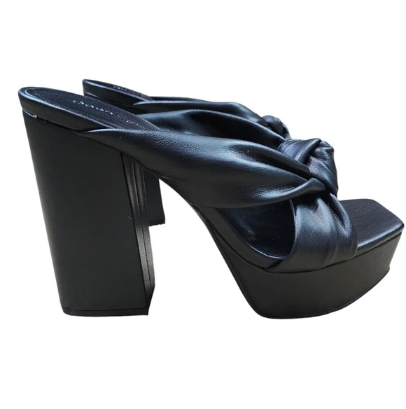 OpenEdit Kaia Knot Women Platform Heels - Picture 4 of 11